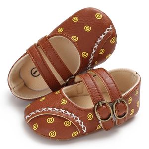 First Walkers 2023 Baby Boys Girls Shoes PU Leather Maigic Tape Soft Sole Non-Slip Prewalker Toddler Moccasin For Top Quality