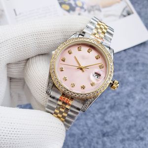 Tasarımcı Watch Mens Saatleri Otomatik Mekanik Yüksek Kaliteli Kol saati 36mm Tüm Paslanmaz Çelik Sliding Watch bayanlar Montree De Luxe