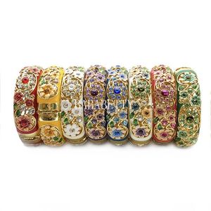 Bangle Fashion Beautiful Cloisonne Bracelet 18KGP Women's Jewelry Bangle