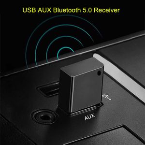 CAR Audio Mini Wireless USB Bluetooth 5.0 Mottagare för bilradio Subwoofer Amplifier Multimedia Mp3 Music Player Bluetooth Adapter