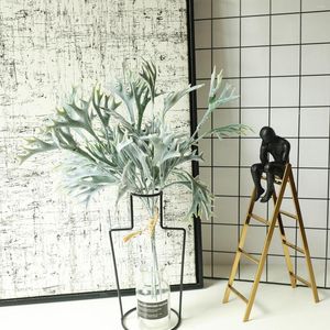 Decorative Flowers Tall Flower Arrangements Artificial In Vase Plant Branch Wedding Green Home Tree Leaf Floral Small Faux