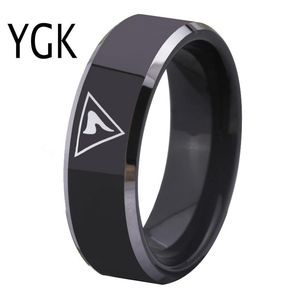 Band YGK Wedding Jewelry Freemason Ring 14: e graden Masonic Tungsten Rings for Men's Bridegroom Wedding Engagement Anniversary Ring