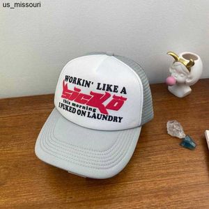 ボールキャップ ボールキャップ IAN CONNOR SICKO TRUCKER HAT 調整可能 アメリカ メンズ レディース ヒップホップ ヴィンテージ トラック ベースボールキャップ アトランタ限定 スケートボード 太陽 J230520