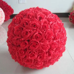 16 coloras flores artificiais de rosa bolas beijando bola decorar o mercado de casamentos de flores decoração de festa de natal 5pcs boutique