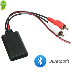 New Car Wireless Bluetooth Receiver Module Aux Adapter Hifi Sound Quality音楽オーディオステレオレシーバー2RCAインターフェイスオーディオライン