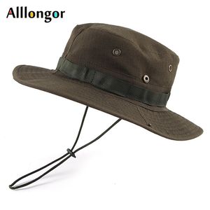 Hüte mit breiter Krempe, winddicht, Outdoor, Sommer, Herren, Fischerhut, Angeln, Wandern, Hüte, Herren, Anti-UV-Sonnenkappe, Schutz, Panama, Safari, Jagd, Sonnenhut 230519