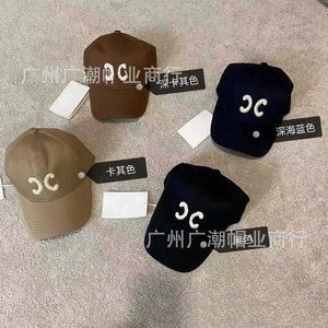 Ball Caps designer 23 New Men's and Women's Baseball with Water Embroidered Arc de Triomphe Korean Version Red Street Versatile Duck Tongue Hat 01HV