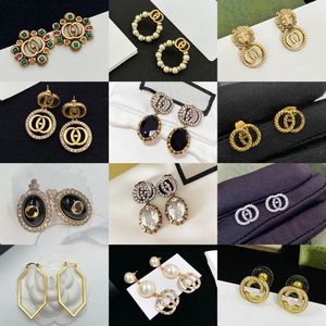 earrings designer luxury women fashion earrings designer vintage letter G studs Top Quality Engagement earring For lady wholesale