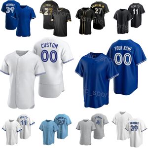 Drużyna baseball 4 George Springer Jersey 27 Vladimir Guerrero Jr. 26 Match Chapman 25 Daulton Varsho 39 Kevin Kiermaier 11 Bo Bichette zszywane sport dla kobiet młodzież L-N-N