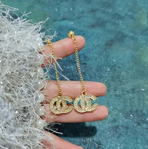 20Style 18k золота с золотыми свинцами дизайнерски