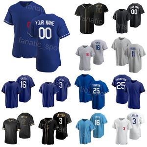 Custom Baseball 3 Chris Taylor Jersey 16 Will Smith 23 Jason Heyward 25 Trayce Thompson 11 Miguel Rojas 6 David Peralta 55 Albert Pujols Cool Base Man Kids Woman D-Q