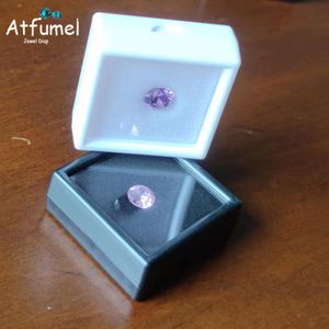 Boxes 100Pcs Gemstones Jewelry Box Loose Diamond Ring Storage Holder PendantOrganizer Case Gems Display Container Stone Gift Box 4cm W