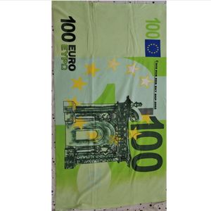 200 100 Euro Money Horse Zebra Bath Handduk Microfiber Printing, Super Soft 70*140cm, Dropshipping Wholesale