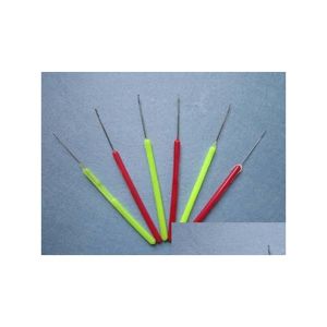 Loop Micro Cring Hair Extensions 1000pcs/Lot Пластиковая ручка Плеточка игла/петля инструменты для доставки DHN0P