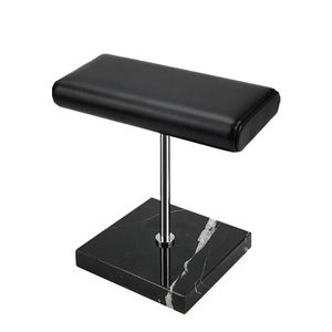Boxes Black Marble Base Watch Stand Metal Rod Display Props Bracelet Jewelry Lengthen Placement Stand