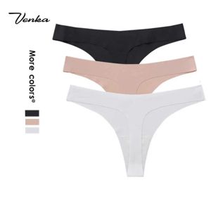 Lingerie da donna Nuova biancheria intima popolare taglie forti Perizoma Soild Mutandine da donna Vita bassa Biancheria senza cuciture in seta di ghiaccio per donna