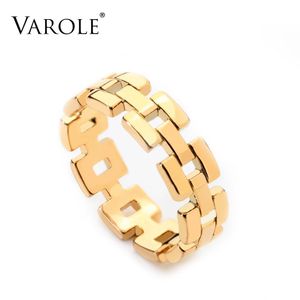 Halkalar Varole Punk Hollow Ring Altın Renkli Kadınlar İçin Lady Finger Yüzük Minimalist Moda Takı Anillo Dropshipping