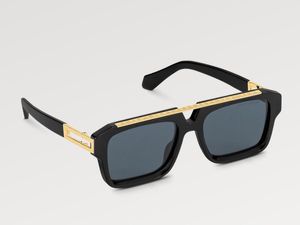 5A Brillen L Z1801W 1.1 Mascot Pilot Square Brillen Rabatt Designer-Sonnenbrillen Damen Acetat 100 % UVA/UVB mit Brillenetui Box Fendave