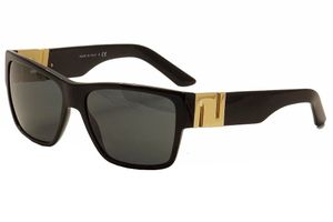Homens 4296 Óculos de sol 59mm Design de luxo UV400 Men de sol cinza preto Grelized Glasses Top Quality With Box