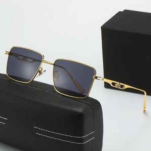 Дизайнер Mercedes-Benz Cool Sunglasses Luxury Maybach's New Hollow Out металлическая нога для мужской моды полнок