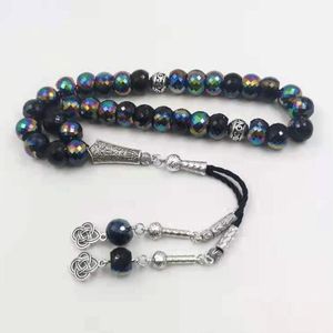 Bracciali Nuovo arrivato Cristallo tasbih multicolore misbaha 33 perline braccialetto musulmano Eid Adha accessori regalo gioielli di moda turca