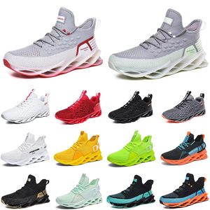 2023 Running Shoes Men Black White Red Yellow Green Grey Teal Green Mens Trainers Sports Sneakers Color 11