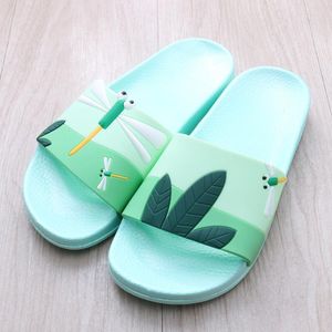 Slippers Women Summer Cartoon Fruit Indoor Bathing Anime Jelly Color Beach Slides Unisex Casual Woman Shoes