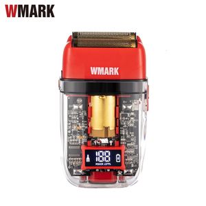 Rasoirs électriques WMARK NG-988 Barber Shaver Beard USB Razor For Oil Head Shaving Machine Push 230520