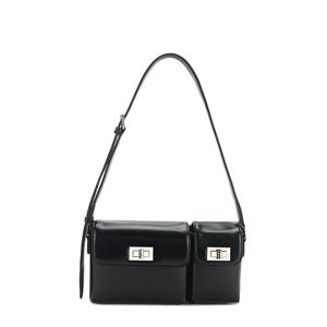 Billy Bag, luxuriöse Rindsleder-Twin-Schultasche mit One-Shoulder-Riegel, Hobo-Handtasche, Designer-Achselhöhlen-Unterarm-Damen-Geldbörsen, Kapazitäts-Tragetasche, Abend-Schulter-Crossbody-Taschen