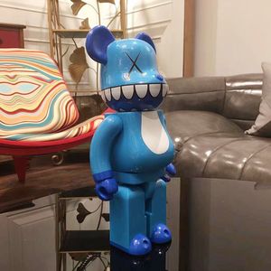 Newest Games 400% 28CM 0.6KG Chomper Bearbrick The PVC Bluetooth Fashion bear figures Toy For Collectors Bearbrick Art Work model decoration toys
