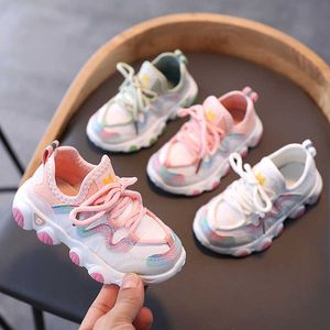 Athletic Outdoor Baby Girl Shoes Winter Children's Warm Cotton Sneakers Light Velvet Girls Super Light Soft Soled Casual Shoes Boys Running Shoes AA230520