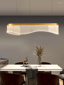 Pendant Lamps Luxury Lighting Chandelier Art Stylish Modern Lights For Kitchen Island Office Table Suspension Dining Light