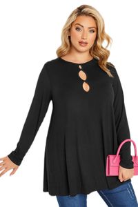 Women's Plus Size TShirt Long Sleeve Fall Fancy Tunic Top Round Neck Loose Flowy Stretchy Blouse Shirts Female Big Clothing 4XL 5XL 230520