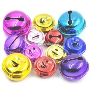 Christmas Decorations 50 Pcs Colored Jingle Bell Charm Craft Sewing Bracelet Dog 18 20 26mm Bags