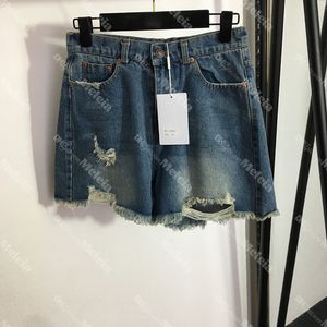 Broderi hål hiphop damer denim ins kvinnliga avslappnade sommar sexiga shorts för kvinnor
