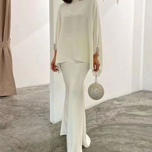 2ピースドレスシックなファッションエレガントなオフィスレディセット女性カジュアルOネックトッププルオーバーボディーコンスカートスーツスリムスリムな女性の衣装230520
