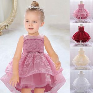 Girl Dresses Toddler Baby Infant Princess Dress Christening For Party Wedding Kids 1 Year Birthday