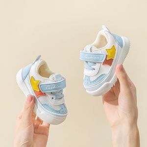 First Walkers DIMI Spring/Autumn Baby Toddler Shoes Fashion Ventilate Mesh Infant Sneakers Soft Comfortable Non-Slip Flat Infant Shoes 230520