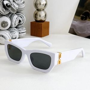 Okulary przeciwsłoneczne dla mężczyzn Kobiety Summer 09WS Style antyultrafiolet retro płyta pełna rama okulary 1111111