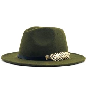 Wide Brim Hats Wool Fedora Hat Hawkins Felt Cap Ladies Trilby Chapeu Feminino Women Men Jazz Godfather Sombrero Caps