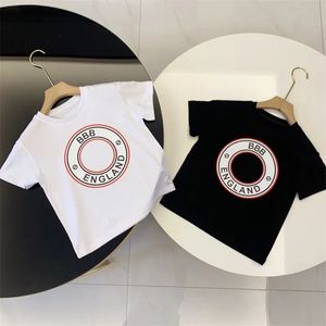 Projektant dziecięcy koszulki mody liter ubrania chłopcy luksusowe koszulki letnie krótkie rękaw