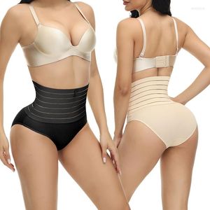 Women's Shapers Panties Body Women Breathable Cotton High Waist Underwear Ladies Tummy Control Shapewear Briefs Head