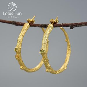 Huggie Lotus Fun Real 925 Sterling Silver Natural Peridotオリジナルハンドメイドファインジュエリーヴィンテージファッションフープイヤリング