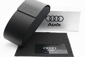 Designer Audi cool occhiali da sole di lusso Quattro cerchi Scatola rigida di marca per auto 4S negozio regalo pacchetto completo a quattro anelli