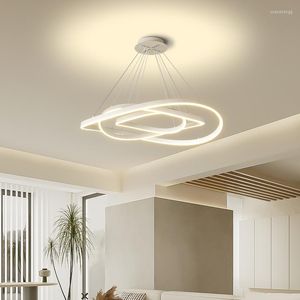 Kronleuchter 80/60/40 cm Ringe Licht Moderne Kronleuchter Lampe Für Esszimmer Wohnzimmer Wohnkultur Led Lampara techo