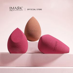 Губки аппликаторы хлопок Imagic 10pcs/Kit Makeup Sponge мягкие для фундаментального крема оптом полезные латексные и сухие женщины 230520