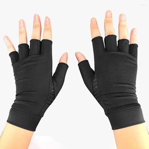 Cycling Gloves Half Finger Training Compression Men Women Anti-slip Anti-sweat Bike Bicycle Breathable Sports