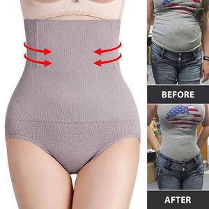 Shapers feminino Cantura alta pós -parto Controle calça calças Bolheando o corpo de modelagem do corpo