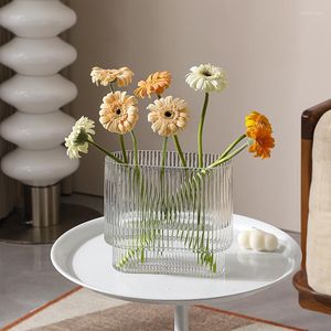 Vasos minimalistas pequenos ornamentos de vaso moderno LUZ LUZURO INS VENTO DE VIDO DE VIDO DE VIDO DE VIDO DE VIDRO DE VIDRO DE VIDRO HIDIDIDONE
