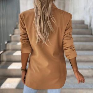 Two Piece Dress Women Solid Shacket Long Sleeve Button Down Collared Shirt Jacket Tops With Pockets Blazer Coat